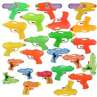Gun Toys 24PCS Water Guns Shooter Toy Summer Playmy Toy Пляжный вечеринка Favors Summer Toys для детей случайный цвет и стиль 220905