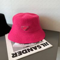 여자 바비 핑크색 스토키 브림 모자 패션 레터 캡 클래식 스위티 스타일 2022 가을