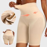 Mutandine femminili Donne Shorts ad alta vita Shorts traspirante per il corpo Delizio di mutande Addome Addome Addome