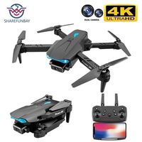 ElectricRC Aircraft ShareFunbay S89 Pro RC Mini Drone 4K Professional HD Dual Camera FPV -Drohnen mit Kamera HD 4K RC Helicopter Quadcopter Toys 220905