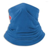 Schals italienische Flagge als Herz mit wei￟em Rahmen in hellblau Farbe Bandana Schalmaske Schal Halsw￤rmer Kopfbedeckung von