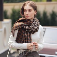Berets 2022 Mode gestrickt Herbst Winter Women Schal