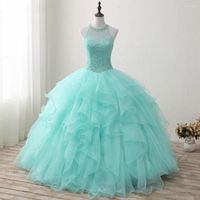 Casual Dresses Design Sweet 16 Ball Gowns Quinceanera Sheer ...