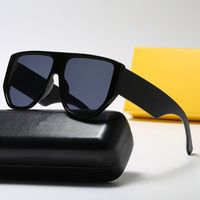 Дизайнерские солнцезащитные очки для мужчин женщины винтажные роскошные негабаритные солнцезащитные очки.