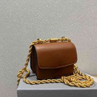 shoulder bag thick chain handbag designer bag women crossbod...