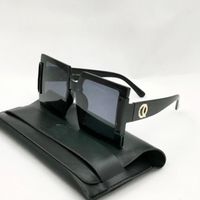 Moda Tasarımcı Yaz Lüks Güneş Gözlüğü 6158 Tam Çerçeve Gözlükleri Marka Kadın için Mektup Desen Tasarımı 6 Renk Yüksek Kalitesi