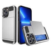 iPhone 14 Pro Max 13 12 11 Mini Samsung Galaxy S22 Ultra Plus Note 20 슬라이드 하이브리드 모바일 커버