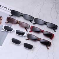 선글라스 패션 레트로 작은 프레임 일요일 안경 사각형 빈티지 스퀘어 좁은 트렌드 안경 UV400