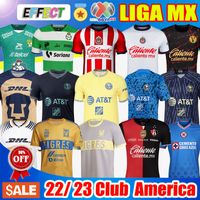 Yeni 20 21 Club America Futbol Formaları 2020 2021 Mexico Club Jersey Xolos de Tijuana Tigres UNAM Guadalajara Chivas Home Away Third kiti Futbol Formaları Soccer Jerseys