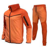 Desigenr Erkek Trailsits Hoodie Uzun Kollu Jogger Mens Sportwear Suit Hip Hop Gevşek Kalça Çift Dağlık Sporları Rahat Üst S-3XL