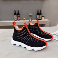 Diseñador de zapatos de papá para hombres Sneaker de calcetín en la plataforma de punto Sweakers Casual Sporty Trainer Chunky Light Sole