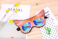 3D Animal Sleeping Eye Maske 3D Cartoon Style Pekingese Brille Hundekatze als Wahl