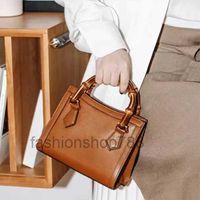 Женская сумочка дизайнерская сумка для плеча верхняя бамбука с ремешками с ремешками сумок поперечного тела искренняя кожаная элегантная изящная изящная высококачественная квадратная сумка для рук сумочки