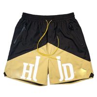 Shorts maschile Summer High Street Alphabet Stampa coregata hip-hop Casual Beach Shorts Shorts Frendy Men