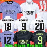 REAL MADRID 유니폼 20 21 축구 유니폼 HAZARD BENZEMA VINICIUS camiseta 축구 셔츠 유니폼 남성 + 키즈 키트 2020 2021