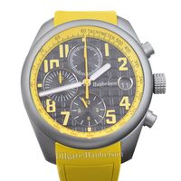 Sport Men Watchs Yellow Bubbe Cinghia Giappone Quarzo Cronografo Cronografo Digitale Digitale Black Steel Uhr