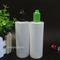Tappi per bambini evidenti manomissione da 120 ml di bottiglie di gocce di plastica con punte lunghe per liquido