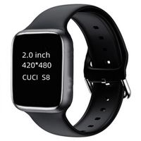 Smart Watch Serisi 8 2.0 inç Moda Ultra Tasarımcı Bluetooth ile Çağrı Erkek Kadın İçin Su Geçirme İzler Kalp Hızı Monitör PK 16 Pro HW22 Fitness Tracke Akıllı Swatches