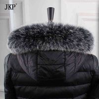 ٪ Natural Fox Fox For Fur Women و Natter Winter Coat Cap Cap Long Warm Dark Awale Fur Fur Scarf 12-31 T220802