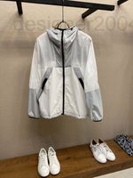 Мужские куртки дизайнер 2022 Новая женская повседневная солнцезащитная одежда высокого класса осенние куртки роскошное качество 32B7