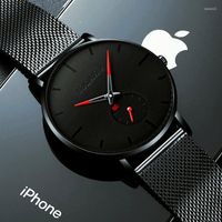 Wristwatches Luxury Men' s Fashion Business Calendar Watc...
