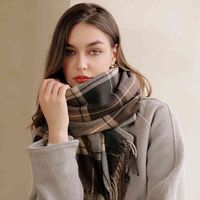 Scarves Japan and South Korea Sweet Cashmere Scarf Women...