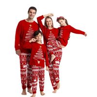 Familienübergreifende Outfits Paar Familien Weihnachtspyjama -Jahr Kostüm für Kinder Mutter Kinder Kleidung Matching Outfits Weihnachtspyjama Set 220913