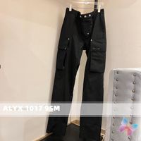 Pantalon masculin Version élevée alyx 1017 9SM 22SS Pocket fonctionnelle Pocket Metal Boucle Boucle