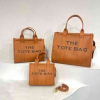 Маты Марк сумка для пакета коричневые дизайнерские сумки кожаные сумки для женщин большие кошельки сумочка качество плеча Качество сумки для покупок 220906