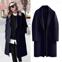 Trench Coats Forench Coats Automne et hiver Double face manteau en laine Fashion Slim Cardigan Lapon Labr￩ Velvet chaud Boutique