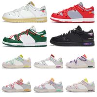 Scarpe casual Dunksb SB Low Seafoam Lot 1 30 of 50 University Red Pine Green White The 50 TS Night Of Mischief Sail Grey Chicago DuNks Mens WOmen Designer trainer Sneakers