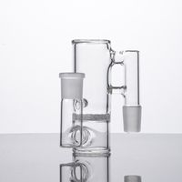 Catchante de cenizas de vidrio de 18 mm para bongs accesorios para fumar tubos frit perc ashcatcher ceniza ceniza accesorio de bong ash-p902