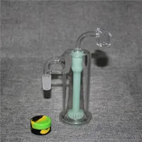 Shisha 14mm 18mm Glasschatzfänger mit Schalen 45 90 Grad Aschokatcher Reifen Perkolatoren Glaswasser Bongs Öl DAB Rigs