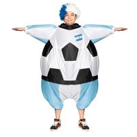 Costume de mascotte SJB V￪tements gonflables Costume de football Costume Adultes Soccer Soct