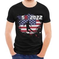 Camiseta de futebol SJB tema masculino de manga curta 2022 nova camisa de camisa de torcida Factory Direct Supply