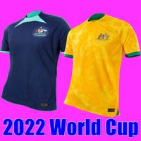 Australias 2022 Soccer Jerseys Home Away Mooy 13 Souttar 19 Hrustic 10 Boyle 6 Irvine 22 Mabil McGree 23 23 2023 Jersey Football Shirts Kids World Cup