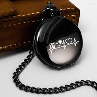 Pocket Watches Air Balloon Engrave Text Gifts For Man Clock ...