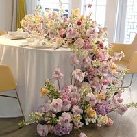 Декоративные цветы свадеб роскошный индивидуальный искусственный заземление