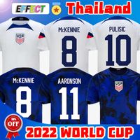 2022 Dünya Kupası Pulisic Futbol Formaları 22 23 Dest McKennie Aaronson Musah USAS Morgan Lloyd America Futbol Gömlek Amerika Birleşik Devletleri Lletget Erkek Çocuk Setleri Kitleri
