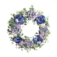 Dekoratif Çiçekler Simülasyon Çiçek Ev Dekorasyon Çelenk Duvar Asma Düğün Düzenleme Parti Kapısı Yapay Çelengi