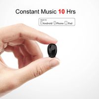 Taşınabilir ses; Videolar Kulaklıklar NVAHVA 10 saat Müzik Zamanı Bluetooth Earbud Kablosuz Kulaklık Mini Kulaklık İPhone Xiao Mi An ...