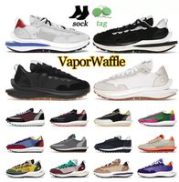 Waffle vaporwaffle ldwaffle zapatillas para hombres clot fragmento encubierto ldv deportes deportivos pegasus negro gum nylon sail entrenadores corredores casuales zapato casual