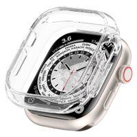 PC Clear Watch Protective Case for New Apple Watch Ultra All-Around Edge Iwatch 49 mm Couvertures sans protecteur d'￩cran