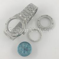 APS Factory's Menemical Watch 41 мм осложнение 26574 SS Blue Dial Bracelet A5134