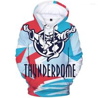 Hoodies للسيدات أزياء المهرجان الموسيقي Thunder Thundered Hoodshirt قميص متشددين هودي هوديي الرجال والنساء