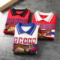 Erkek ve Kadın Sweaters Avrupa ve Amerikalı Tasarımcı Marka Baskılı Grafik Kazak Uzun Kollu Sıcak Tutma Gündelik Mektup Nakış Triko Kış M-3XL