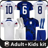 Adult suit 2022 PULISIC USAS MCKENNIE Soccer Jerseys ERTZ AL...