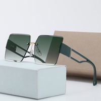 Fashion Luxury Gorce senza tela da sole Occhiali da sole per uomini Designer vintage Sun occhiali quadrati Uv400 Eyewear