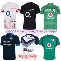 2022 2023 Irlanda Scotland Rugby Jerseys 22 23 Tribunal Nacional da Equipe Nacional da Inglaterra Afaste a camisa de rugby da liga retr￴ Jersey Polo S-5xl