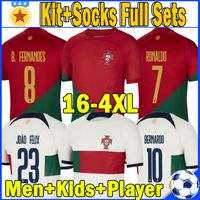 XXXL 4XL 2022 Portuguese Soccer jerseys Portogallo Player Tr...